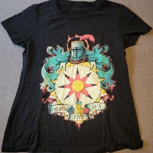 Dark Souls Praise the Sun Custom Art T-shirt